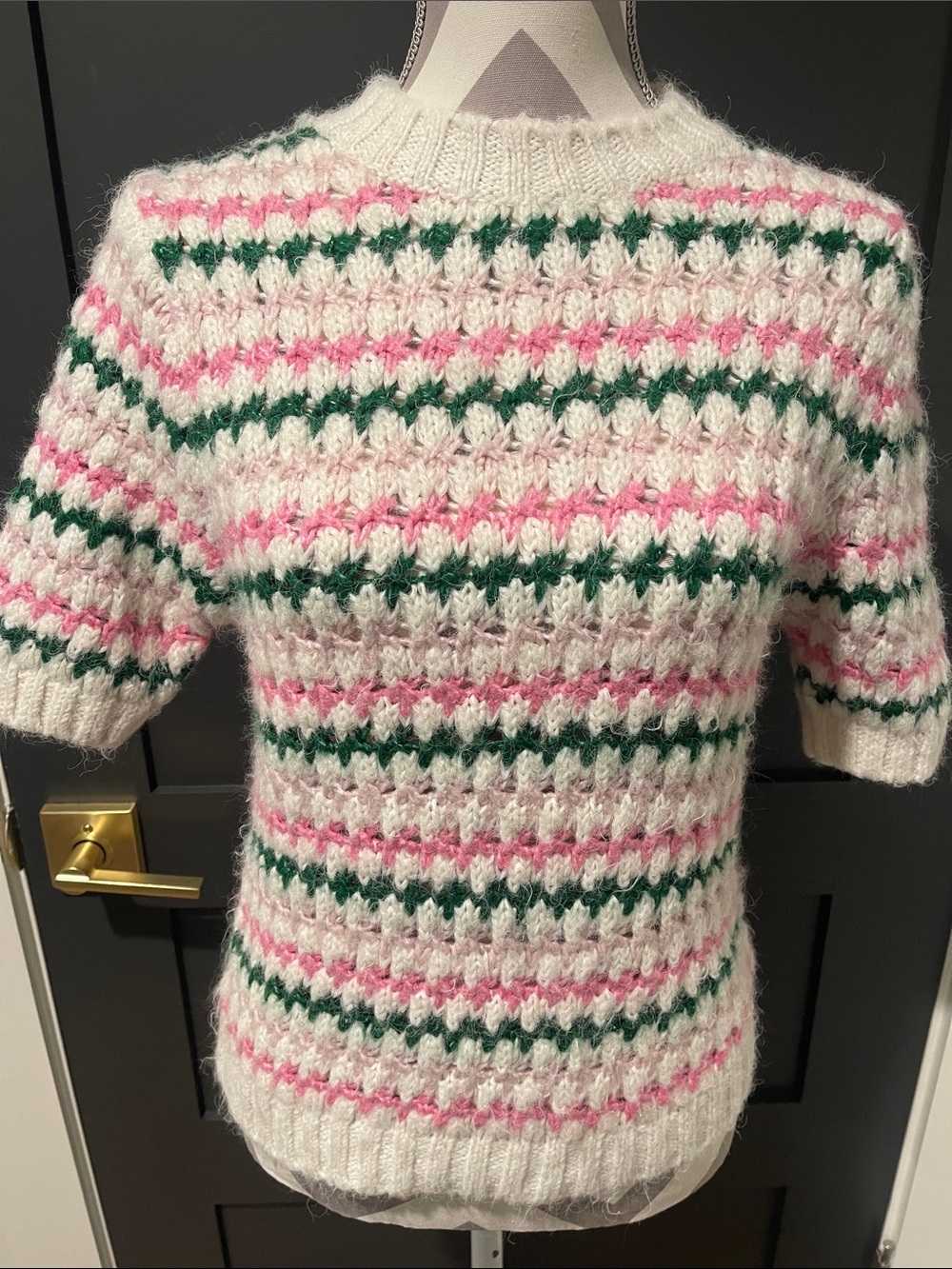 Zara Striped Knit Sweater Size M - Picture 2 of 6